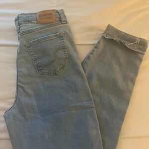 Signature by Levi Strauss Light Blue Mom Jeans